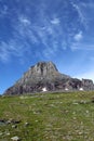 Clements Mountain Ã¢â¬â Glacier National Park Royalty Free Stock Photo